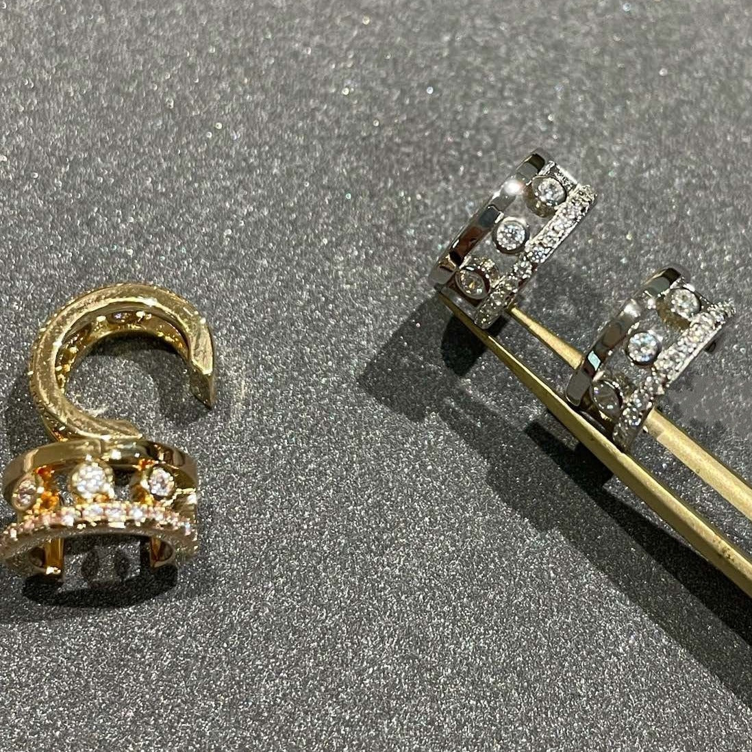 [Elite]MOVE ROMANE EARRINGS DIAMOND