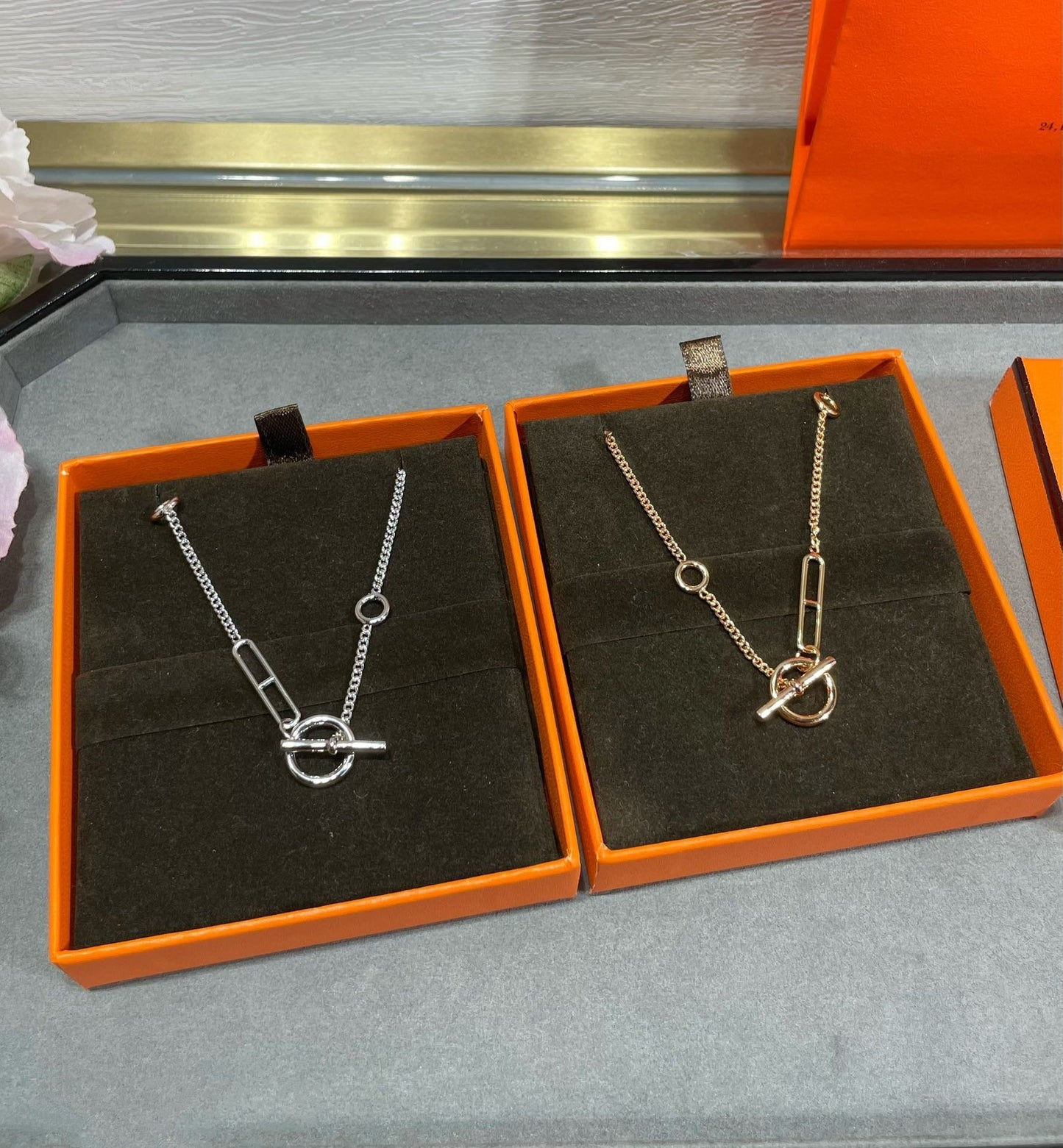 [Elite]HM STERLING CHAINE D'ANCRE HEART