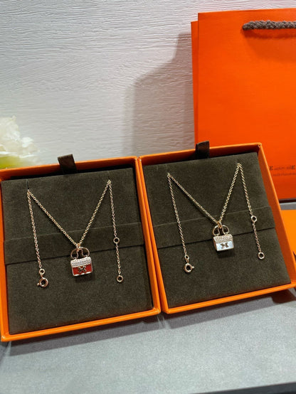 [Elite]H CIRCE MOISSANITE PENDANT NECKLACE GOLD
