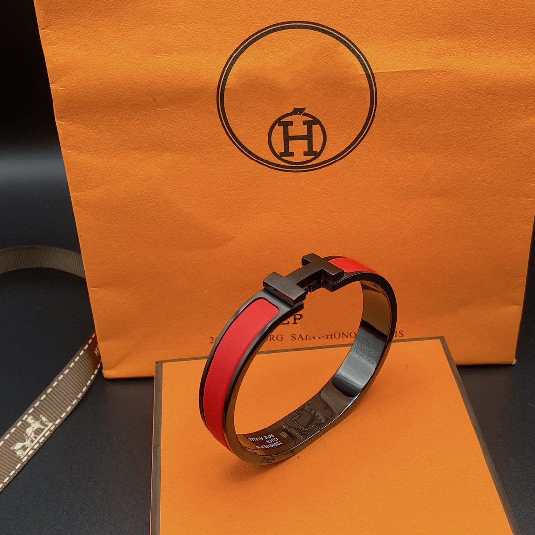 [Elite]CLIC HM SO BLACK RED BRACELET