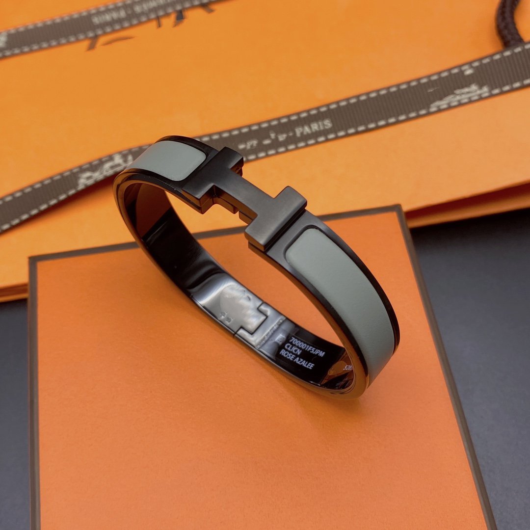 [Elite]CLIC HM SO BLACK GREY BRACELET