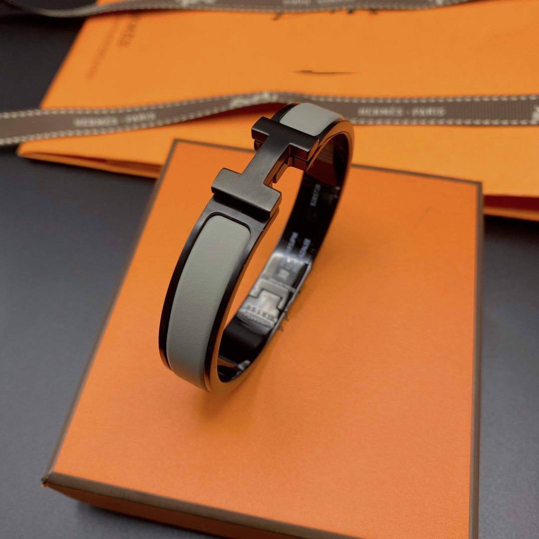 [Elite]CLIC HM SO BLACK GREY BRACELET