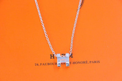 [Elite]HM NECKLACE H LETTER OVAL SERIES