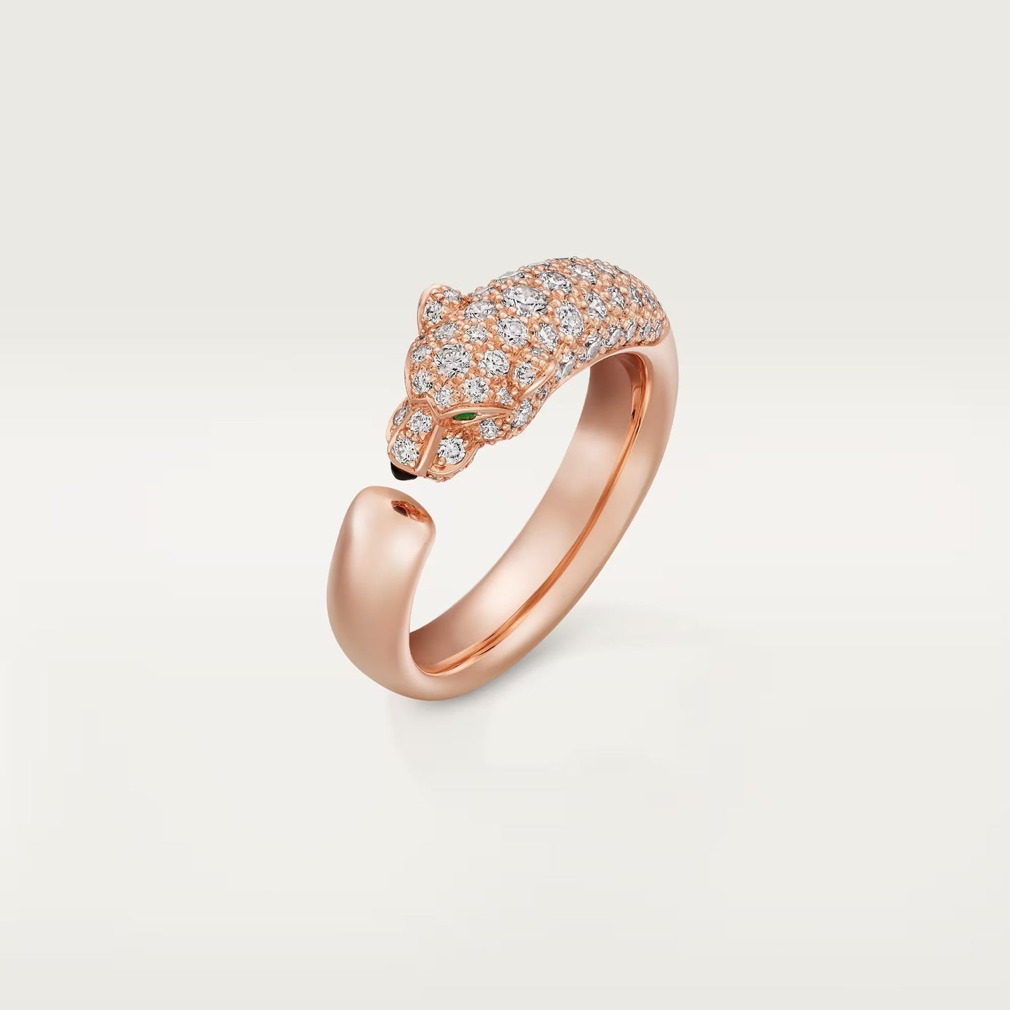 [Elite]PANTHERE HALF DIAMOND SMALL RING