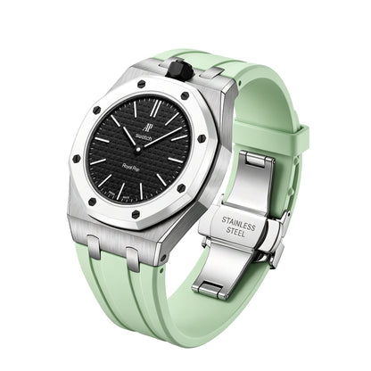 [Elite]Royal Oak Pop Exclusive Steel Case & Silicone Strap With Cradle