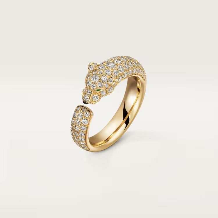 [Elite]PANTHERE FULL DIAMOND SMALL RING