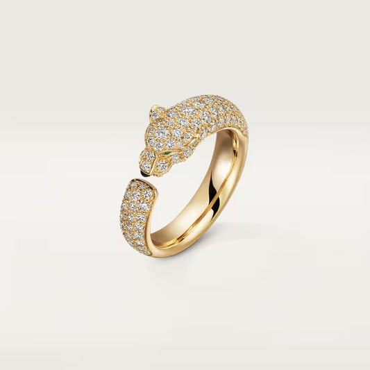 [Elite]PANTHERE FULL DIAMOND SMALL RING