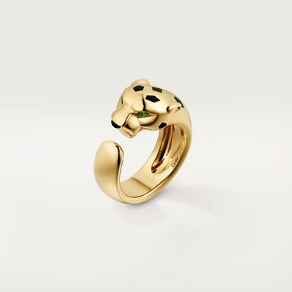 [Elite]PANTHERE SPOTTED MEDIUM RING