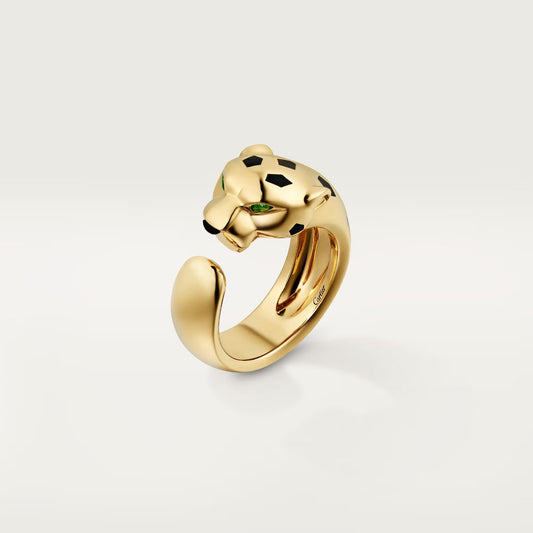 [Elite]PANTHERE SPOTTED MEDIUM RING
