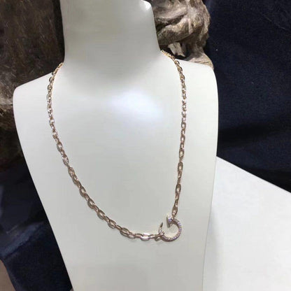 [Elite]JUSTE NECKLACE FULL DIAMONDS