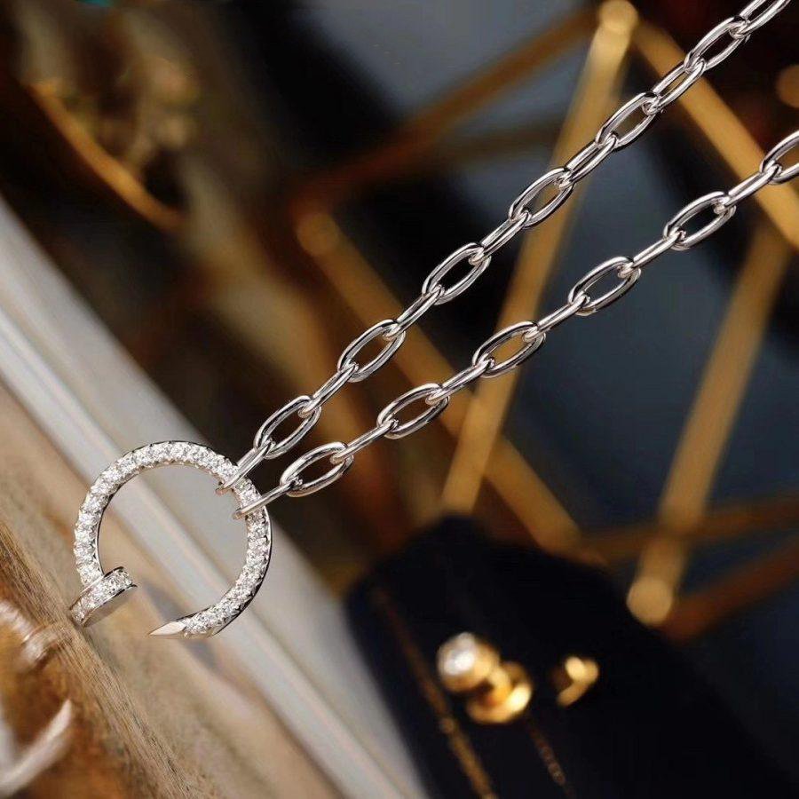 [Elite]JUSTE NECKLACE FULL DIAMONDS