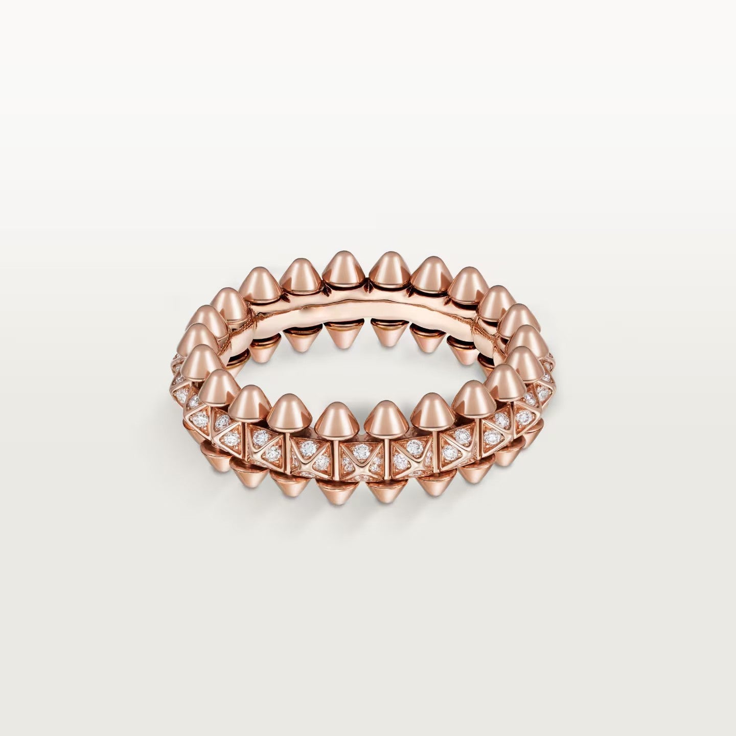 [Elite]CLASH 6.4MM SMALL FULL DIAMOND RING