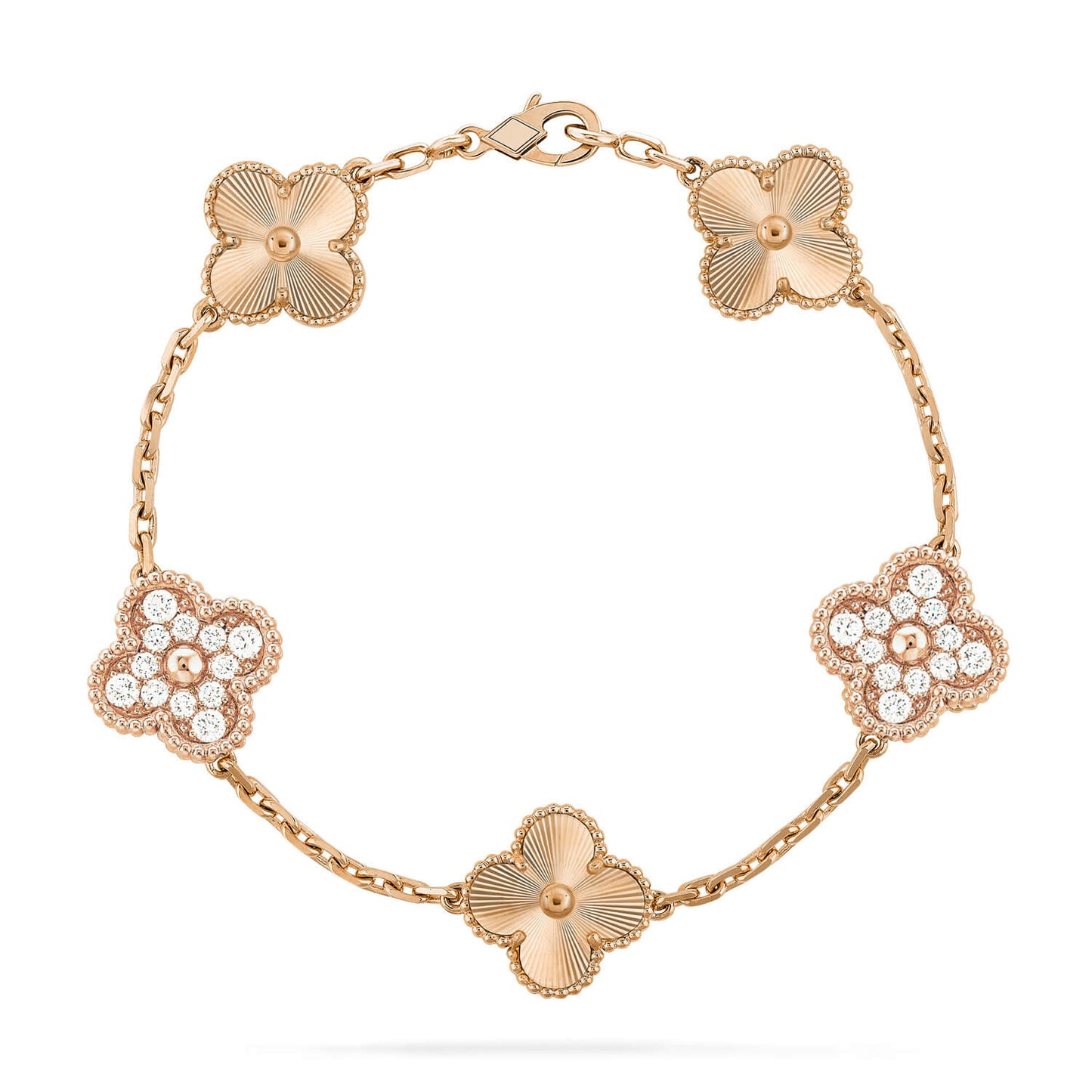 [Elite] CLOVER 5 MOTIF LASER BRACELET COLLECTION