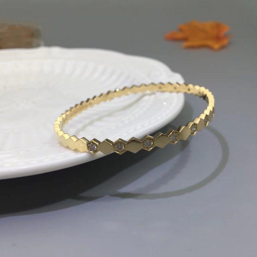 [Elite]BEE LOVE GOLD DIAMOND BRACELET