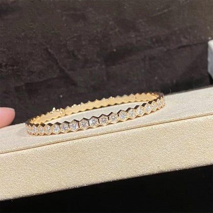 [Elite]BEE LOVE GOLD BRACELET FULL DIAMOND
