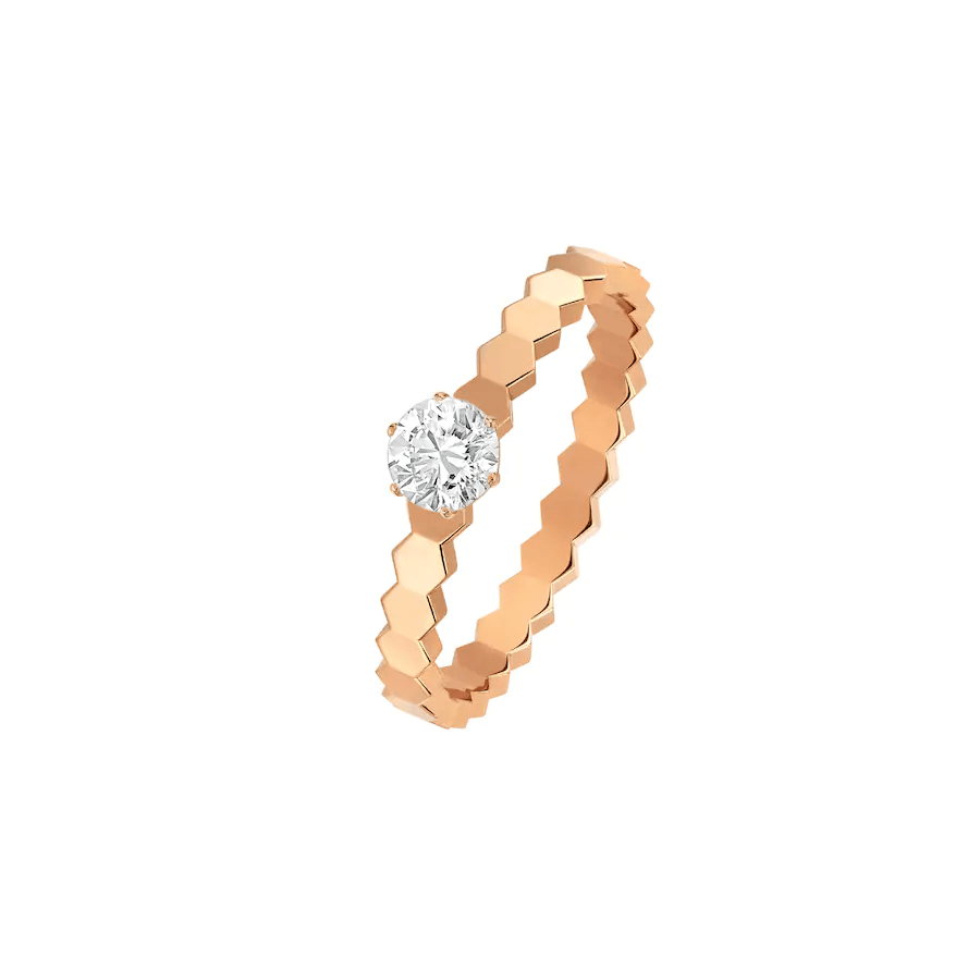 [Elite]BEE LOVE RING PINK GOLD 1 DIAMOND