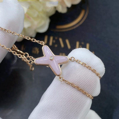 [Elite]JEUX BRACELET PINK MOP PINK GOLD 1 DIAMOND