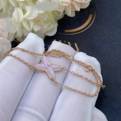 [Elite]JEUX BRACELET PINK MOP PINK GOLD 1 DIAMOND