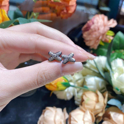 [Elite]JEUX DE SILVER DIAMOND EARRINGS