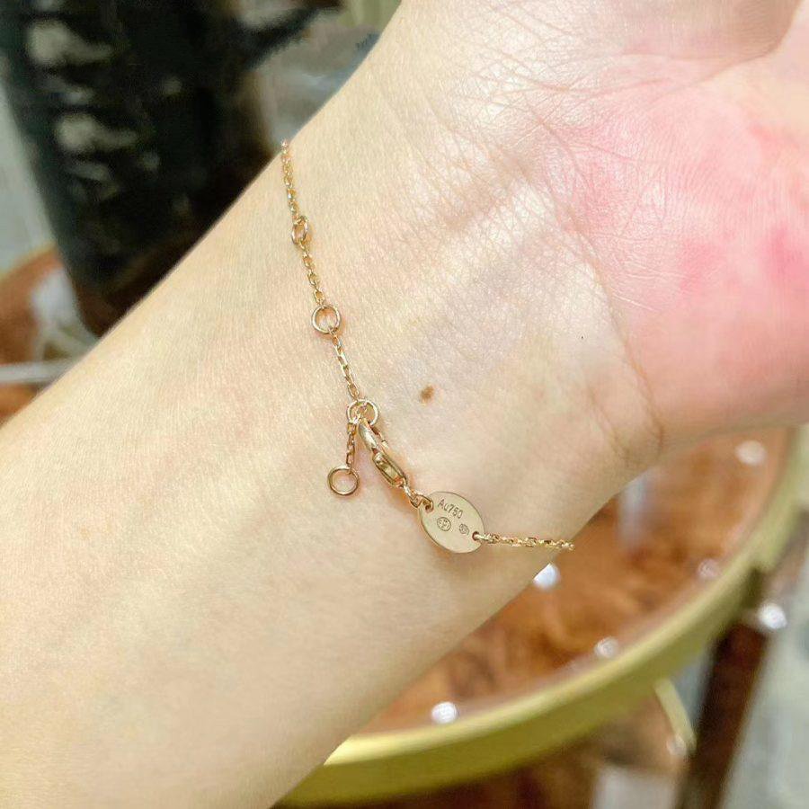 [Elite]JEUX DE BRACELET MOP PINK GOLD DIAMONDS