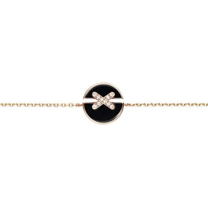 [Elite]JEUX DE BRACELET ONYX PINK GOLD DIAMOND