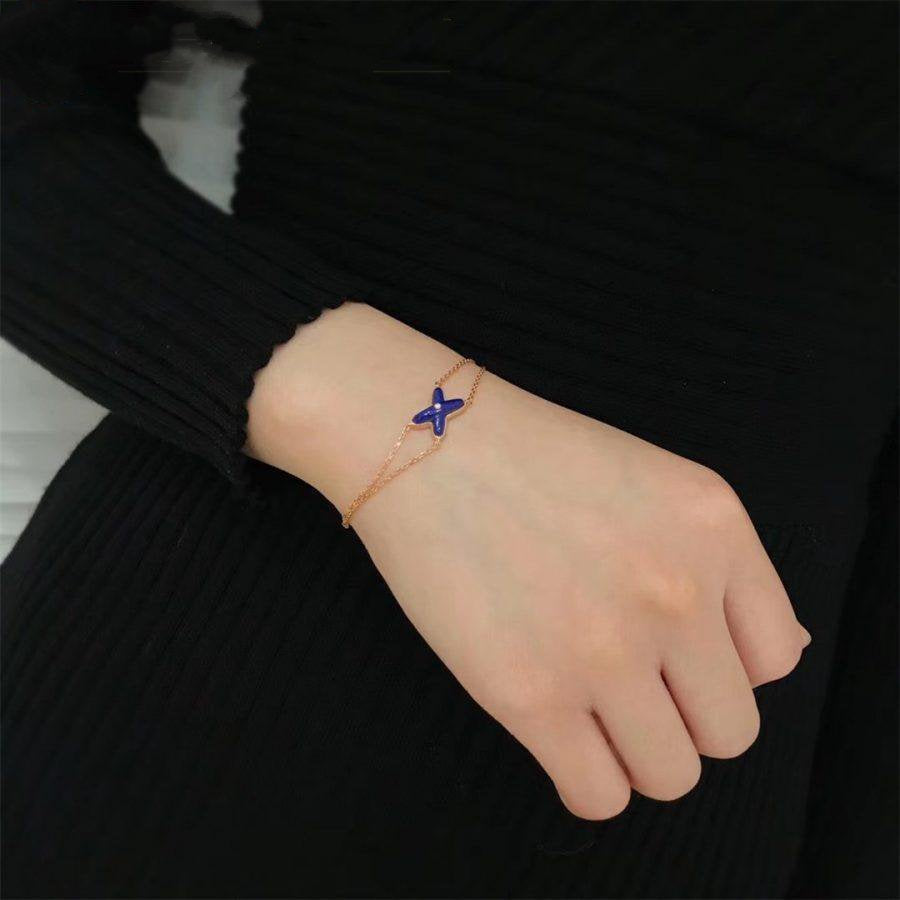[Elite]Hollow Design Four-Leaf Clover Flower Shape Ring