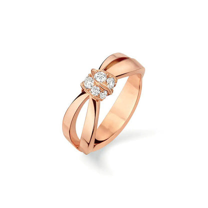 [Elite]LIENS RING PINK GOLD DIAMOND