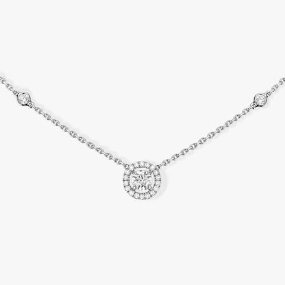 [Elite]Diamond Necklace 0,20ct Brilliant Shape Joy