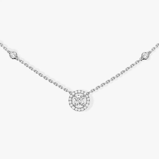 [Elite]Diamond Necklace 0,20ct Brilliant Shape Joy