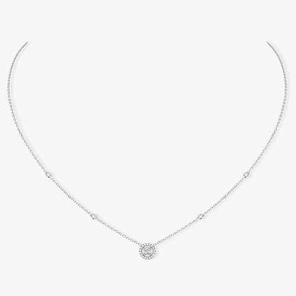 [Elite]Diamond Necklace 0,20ct Brilliant Shape Joy
