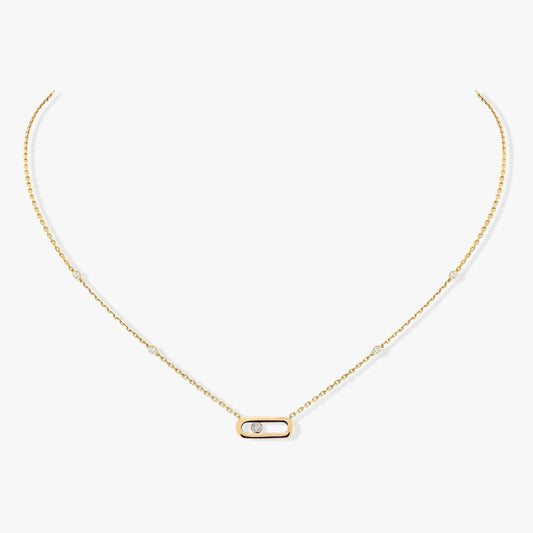 [Elite]MOVE UNO DIAMOND NECKLACE