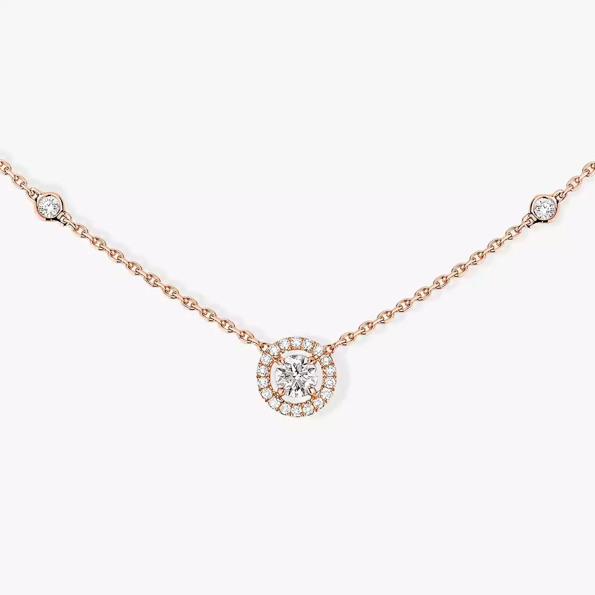 [Elite]Diamond Necklace 0,20ct Brilliant Shape Joy