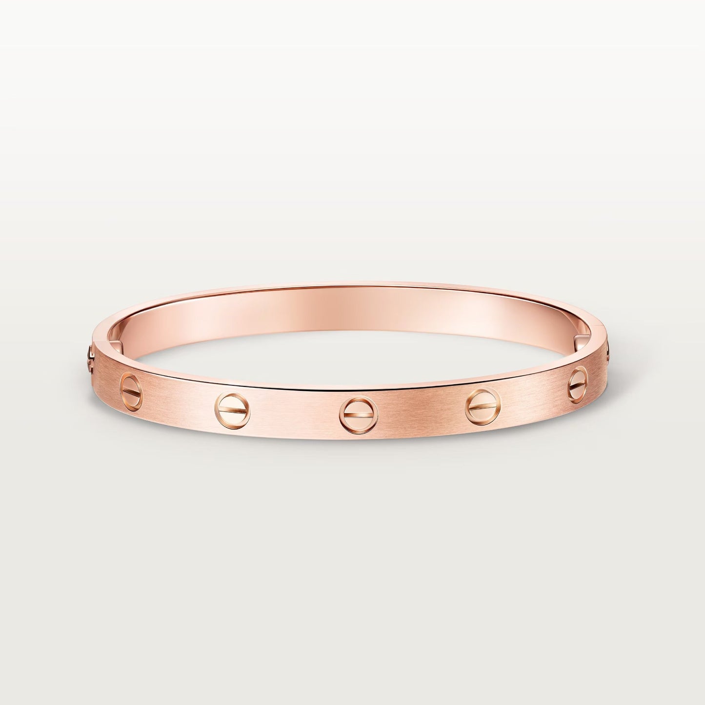 [Elite]LOVE BRACELET 6.1MM BRUSHED