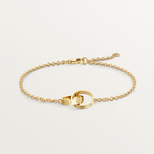 [Elite]LOVE BRACELET DOUBLE RING