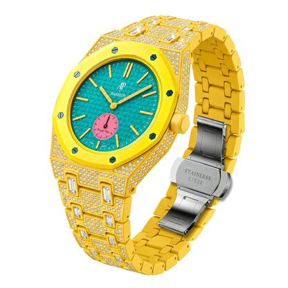 [Elite]Royal Oak Pop Exclusive Bioceramic Case & Bioceramic Strap Full Diamond