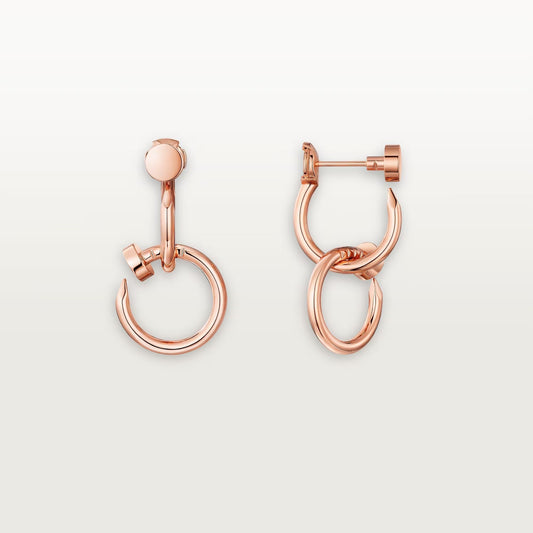 [Elite]JUSTE NO DIAMOND DOUBLE EARRINGS