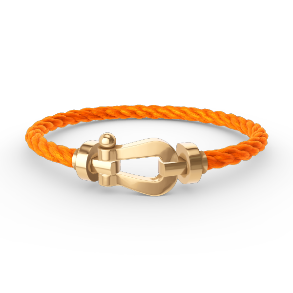 [Elite]FORCE LARGE HORSESHOE NO DIAMOND BRACELET GOLD