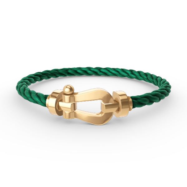 [Elite]FORCE LARGE HORSESHOE NO DIAMOND BRACELET GOLD