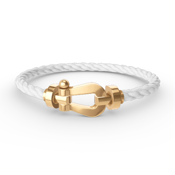 [Elite]FORCE LARGE HORSESHOE NO DIAMOND BRACELET GOLD