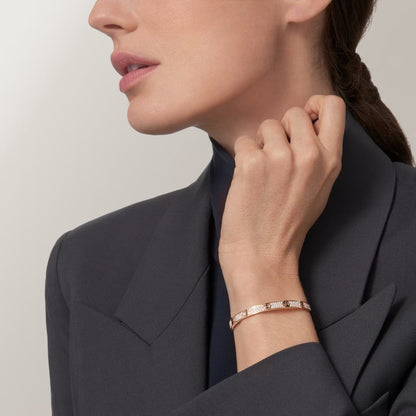 [Elite]LOVE BRACELET 4.8MM DIAMOND-PAVED