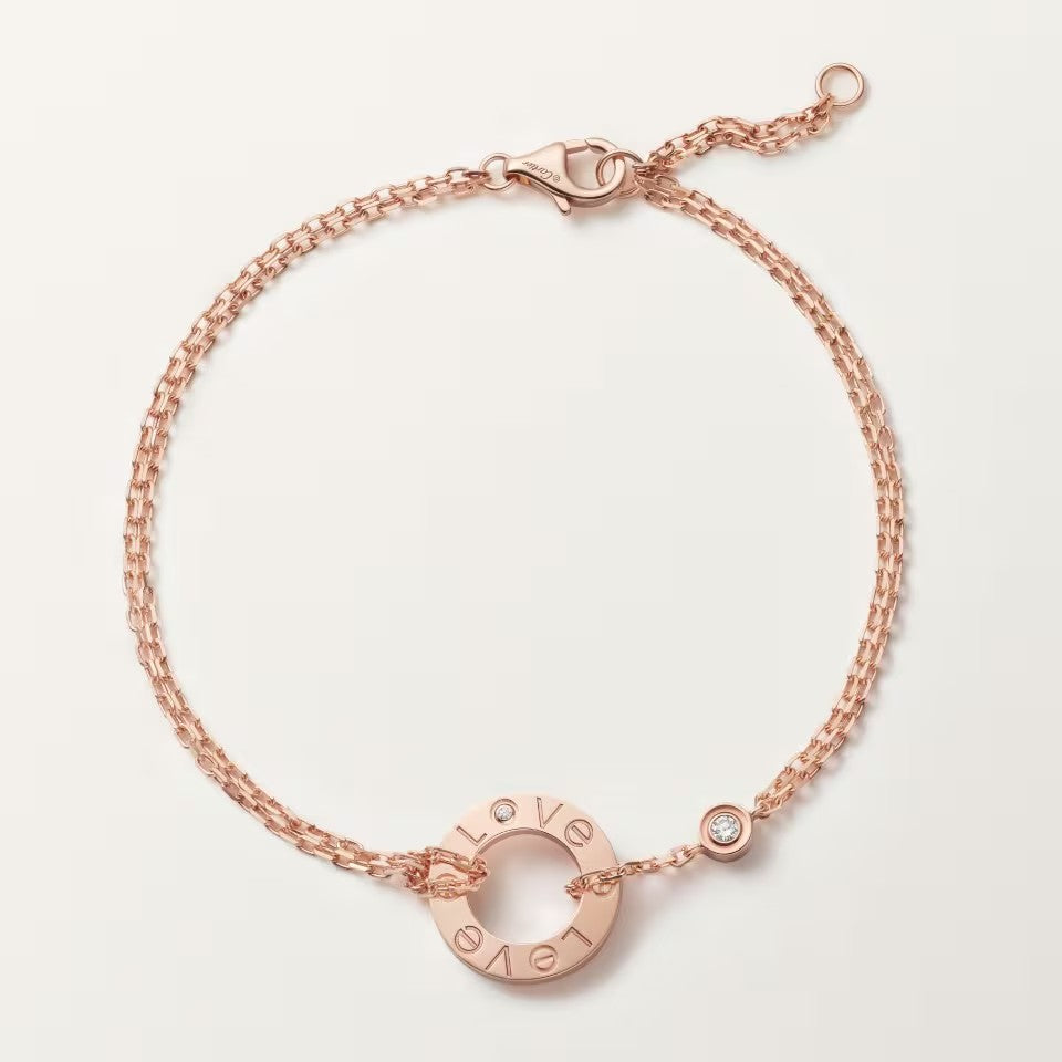 [Elite]LOVE BRACELET 2 DIAMOND