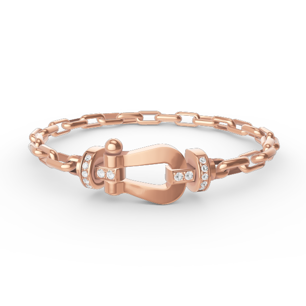 [Elite]FORCE LARGE HORSESHOE CLASP  METAL BRACELET