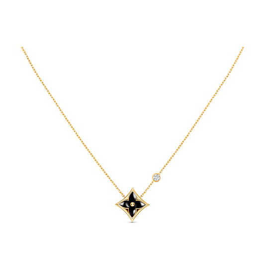 [Elite]STAR BLACK MOP NECKLACE