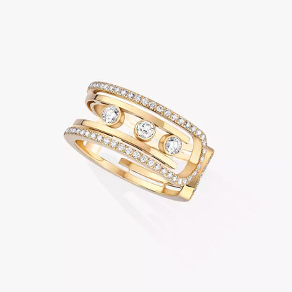 [Elite]Move 10th Diamond Ring in Gold