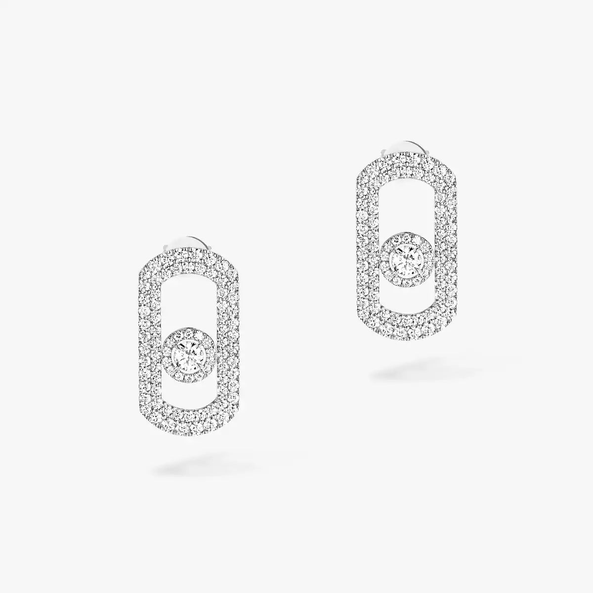 [Elite]So Move Pave_-Set Diamond Earrings in Silver