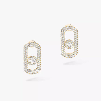 [Elite]So Move Pave_-Set Diamond Earrings in Silver
