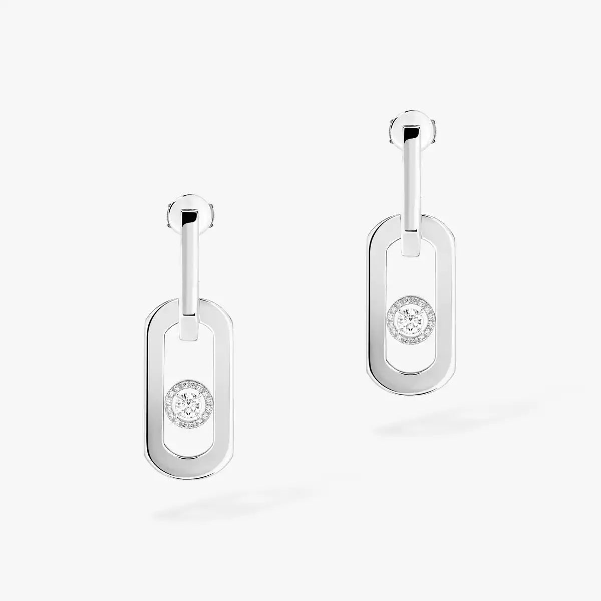 [Elite] So Move XL Diamond Hoop Earring