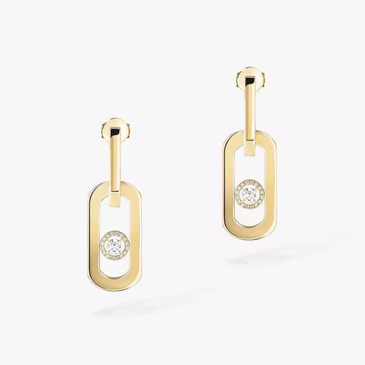 [Elite]So Move XL Diamond Pendant Earrings