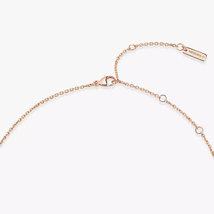 [Elite]Lucky Eye Diamond Necklace in Rose Gold and Turquoise