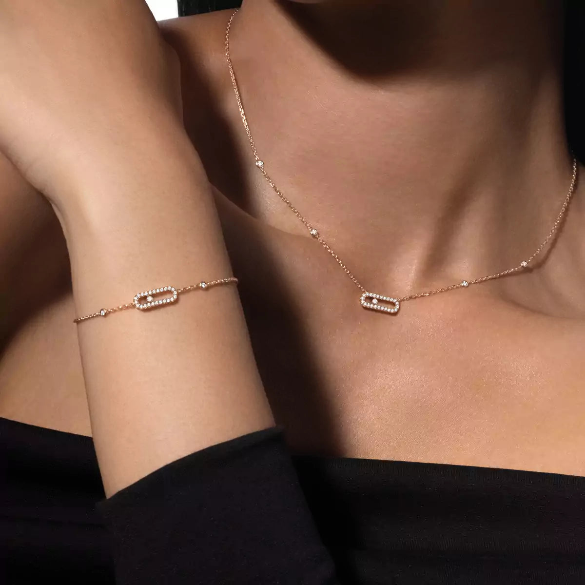 [Elite]Diamond Necklace Move Uno